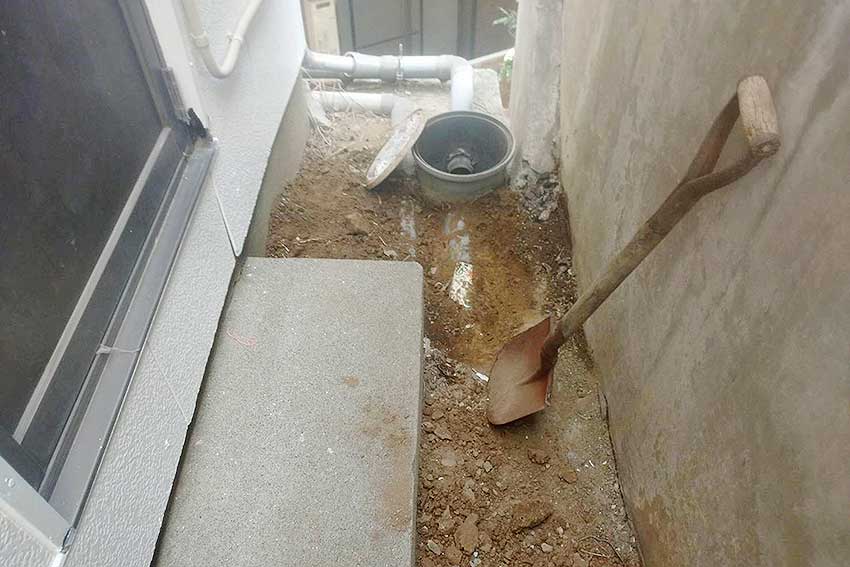 掘削作業