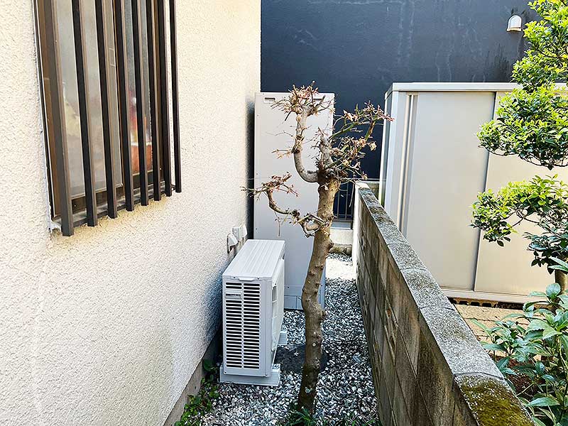 交換後のエコキュート