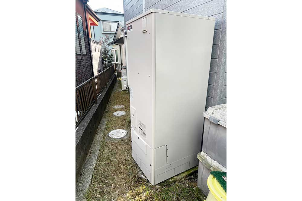 交換後のエコキュート