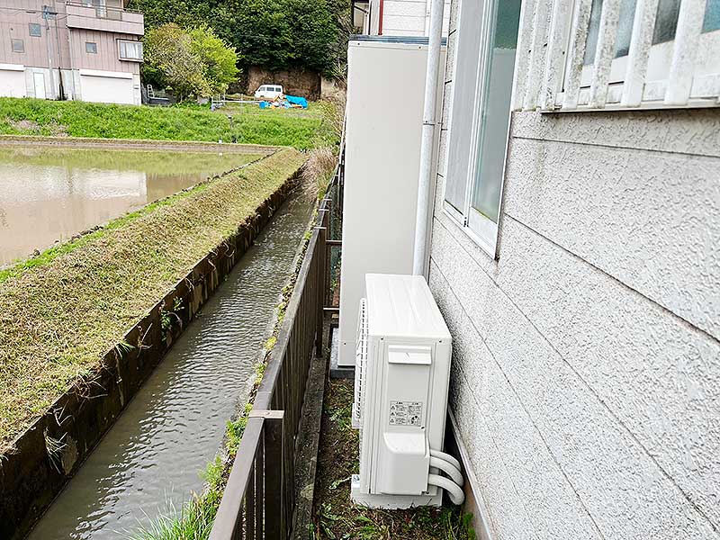 交換後のエコキュート