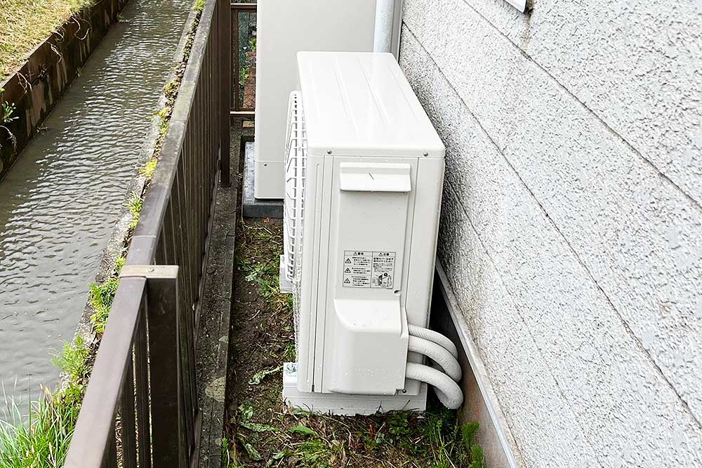 設置後のエコキュート