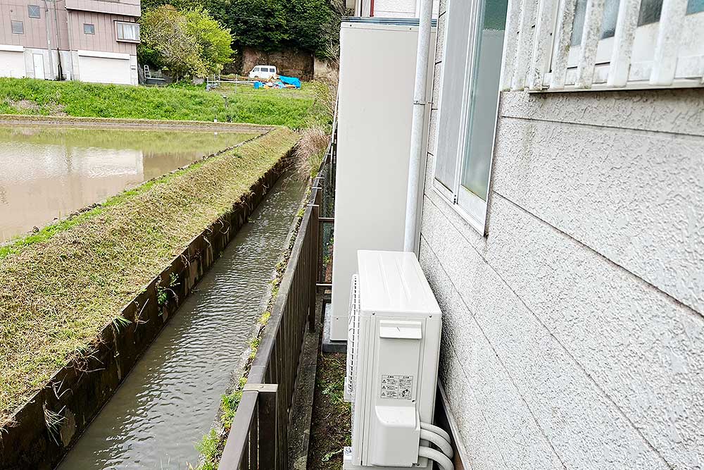 設置後のエコキュート