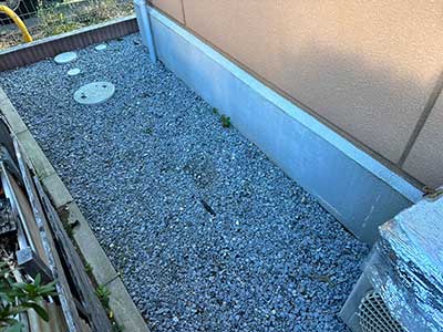 設置前の蓄電池