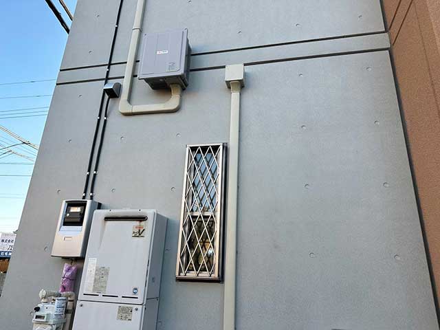 配線引き込み