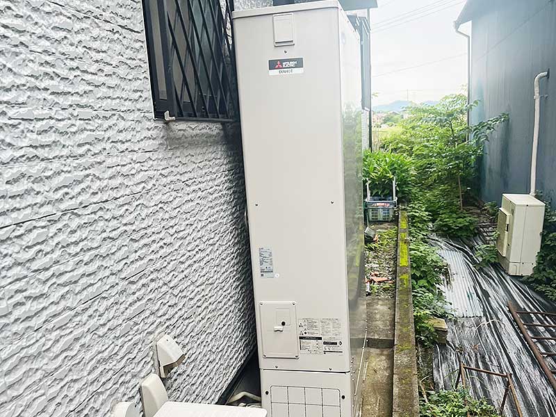 交換後のエコキュート