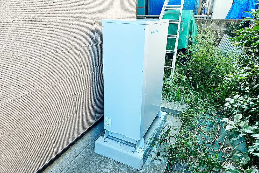 設置後の蓄電池スマートスター