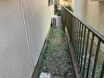 設置前の外観