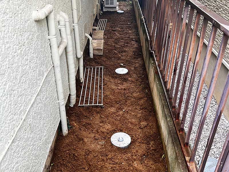 設置後の蓄電池