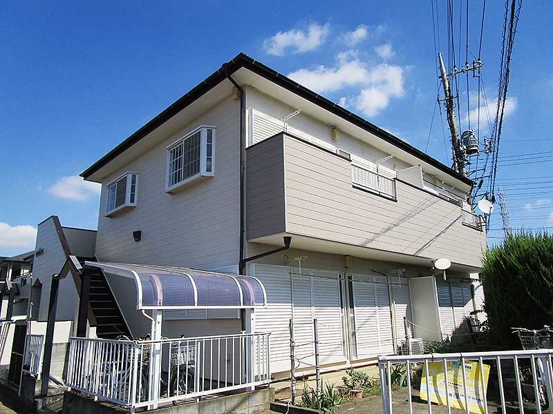 塗装後の屋根