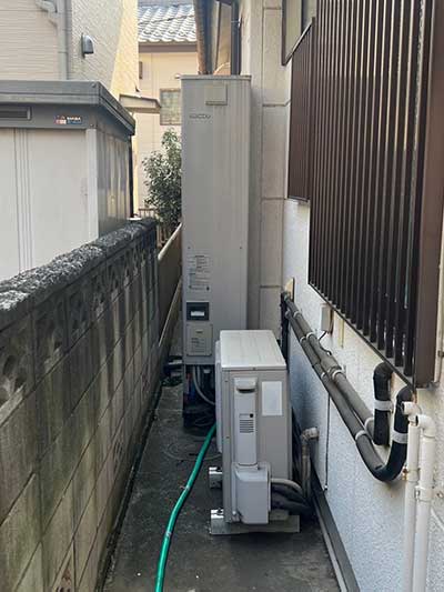 交換前のキッチンリモコン