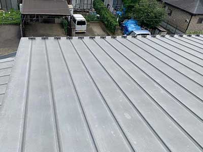 設置前の屋根