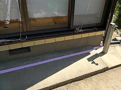 施工前の基礎