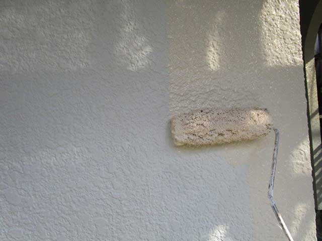 外壁中塗り