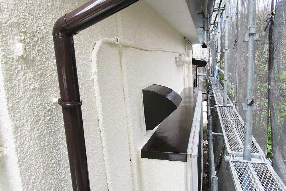 塗装後の外壁