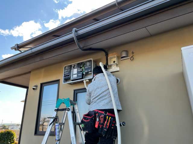 パワーコンディショナー設置
