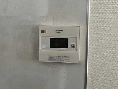 交換前のキッチンリモコン