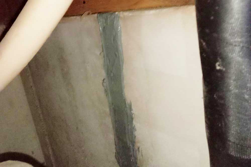 補修後の床下基礎