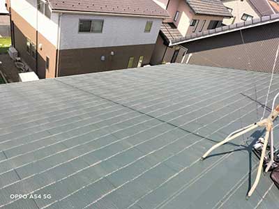 設置前の屋根