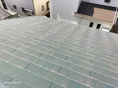 設置前の屋根