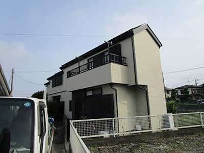 塗装前の外壁