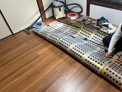 施工前の洋室