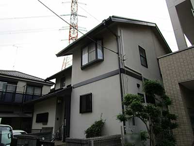 塗装前の外壁