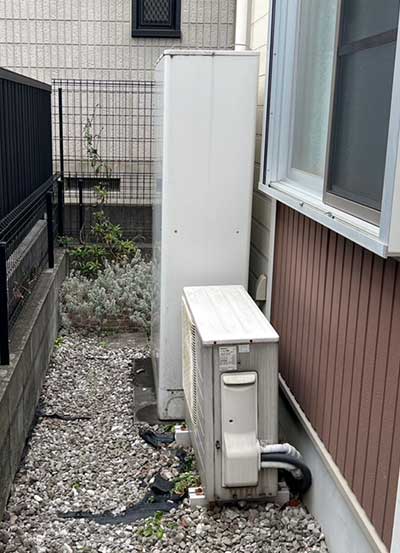 交換前のキッチンリモコン