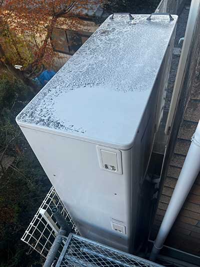 交換前のキッチンリモコン