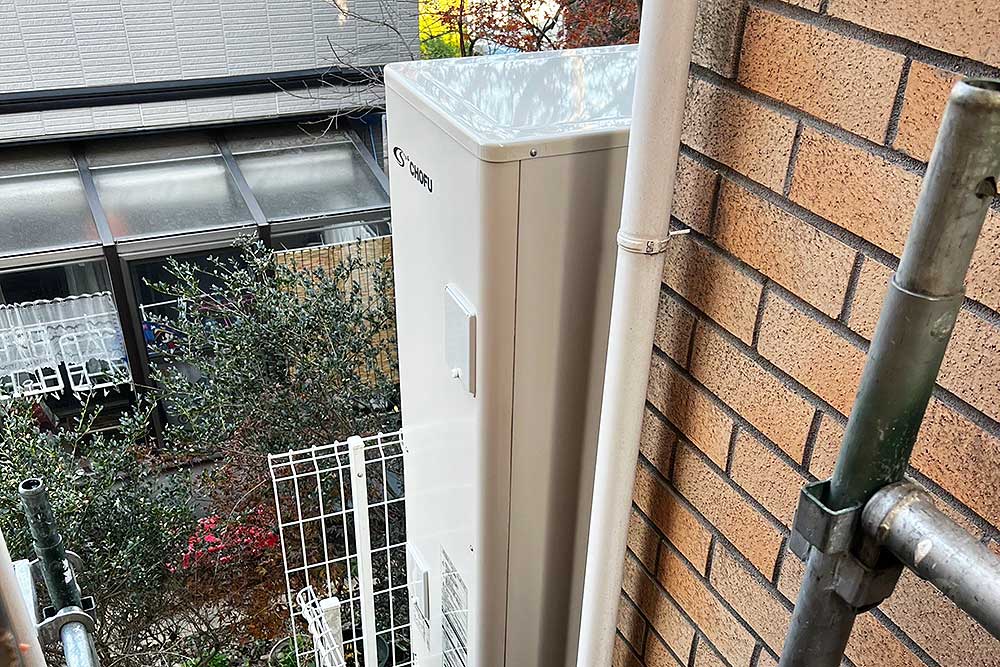 交換後のエコキュート