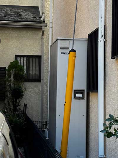 交換前のキッチンリモコン