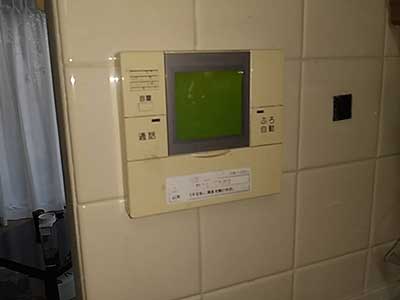交換前のキッチンリモコン