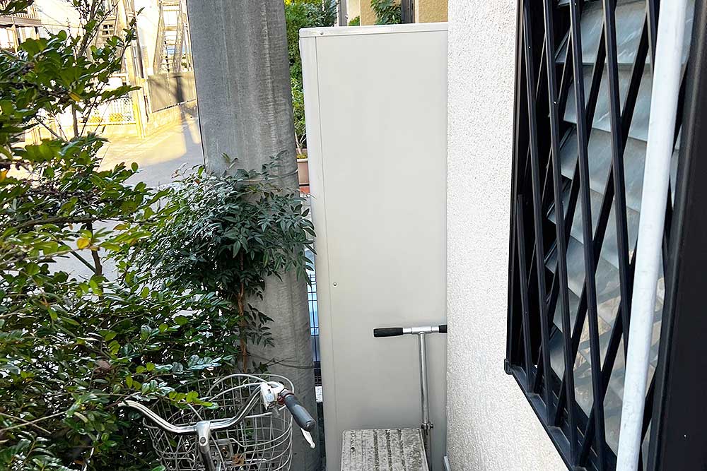 交換後のエコキュート