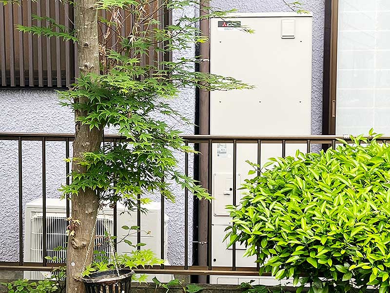 交換後のエコキュート