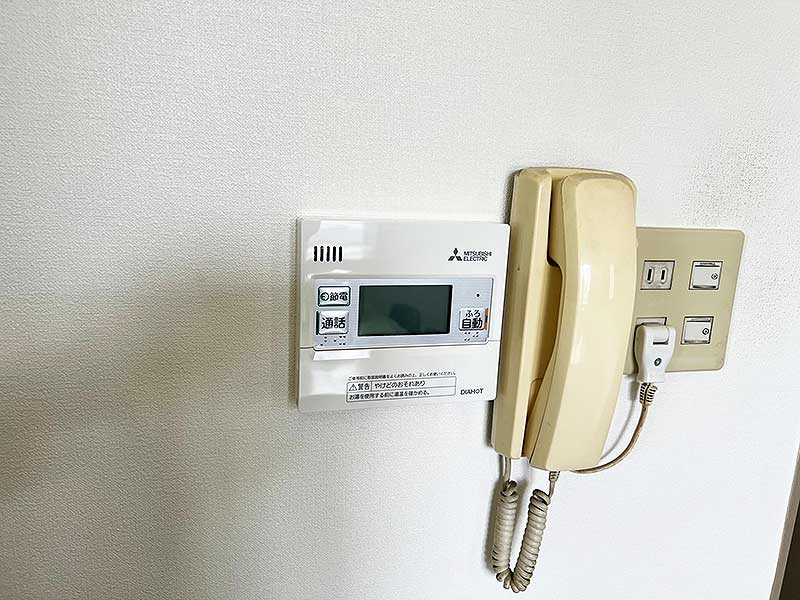 交換後のキッチンリモコン
