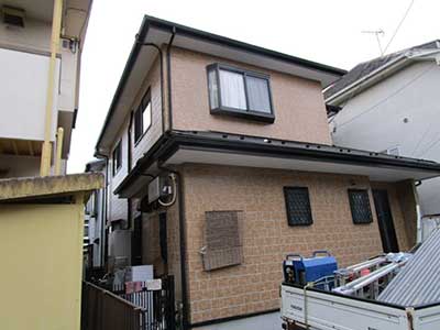 塗装前の外壁