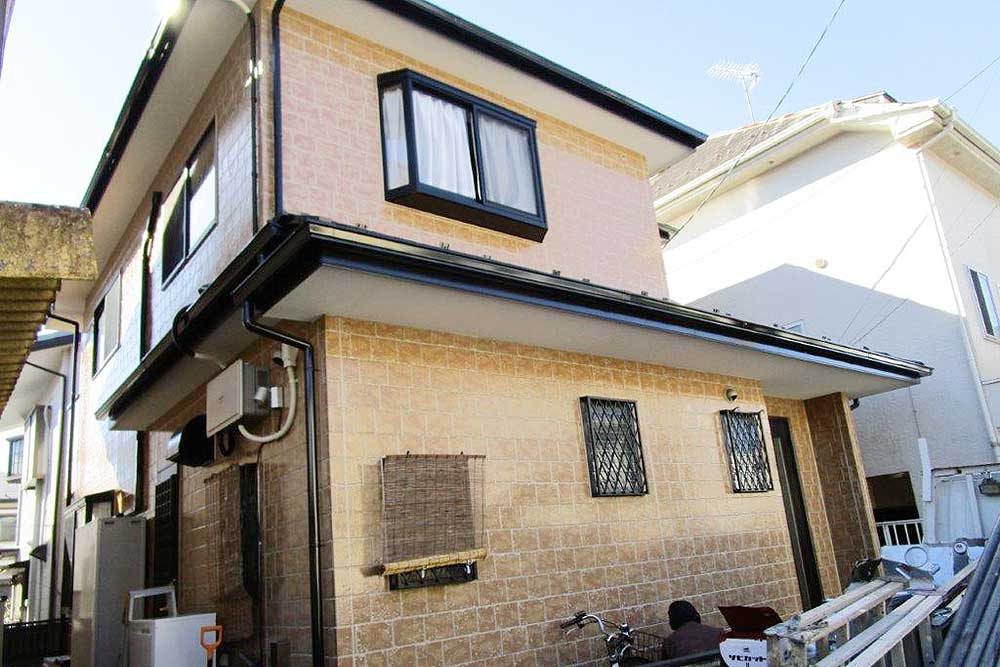 塗装後の外壁