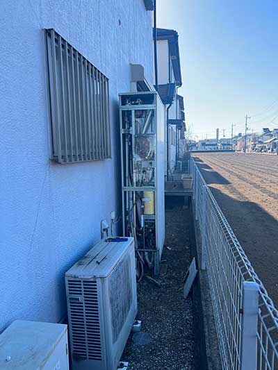 交換前のエコキュート