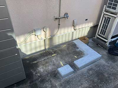 設置前の外観