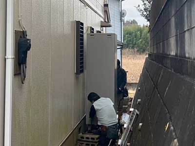 交換前のキッチンリモコン