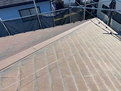 施工前の屋根