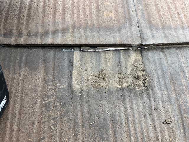 雪止めの解体