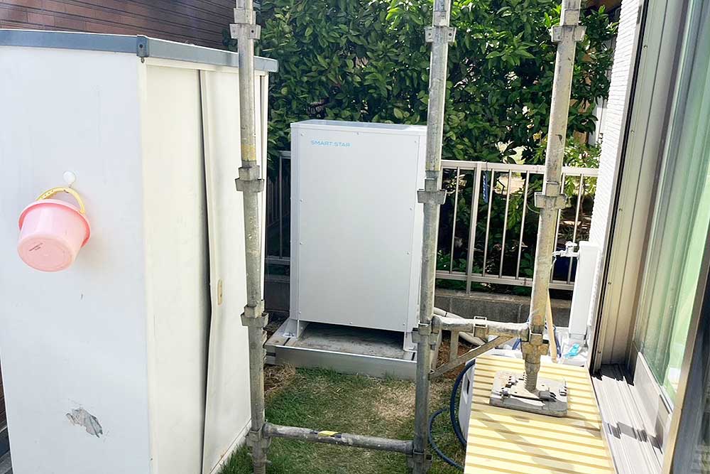 設置後の蓄電池スマートスター