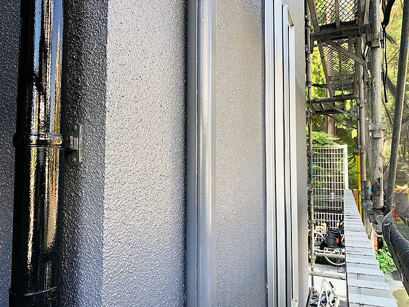 塗装後の外壁