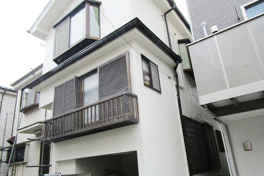 塗装後の外壁