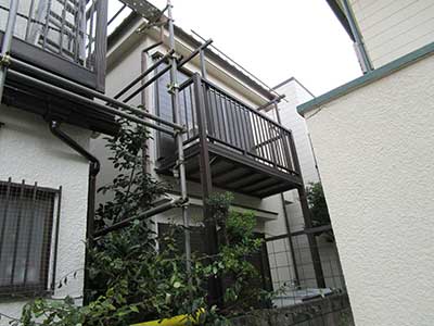 塗装前の外壁