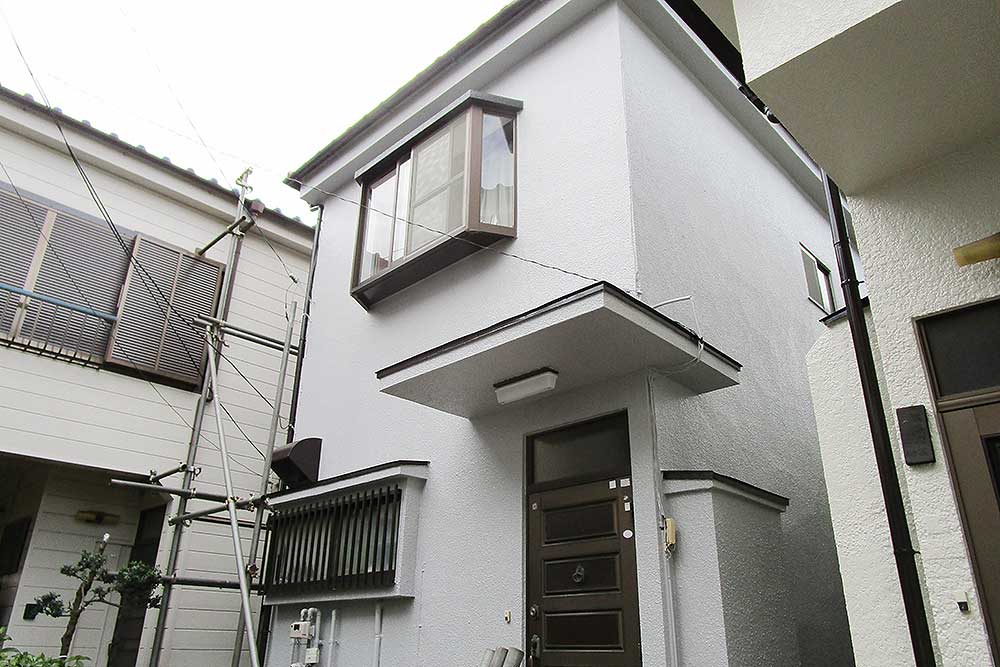 塗装後の外壁
