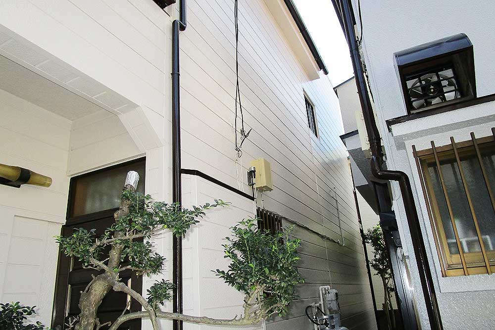 塗装後の外壁