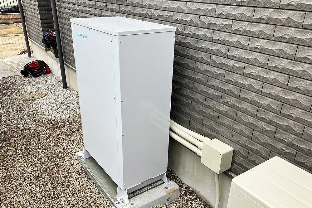 設置後の蓄電池スマートスター