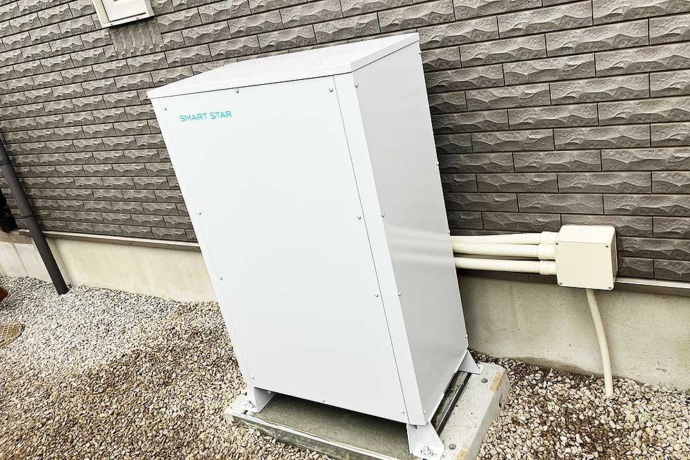 設置後の蓄電池スマートスター