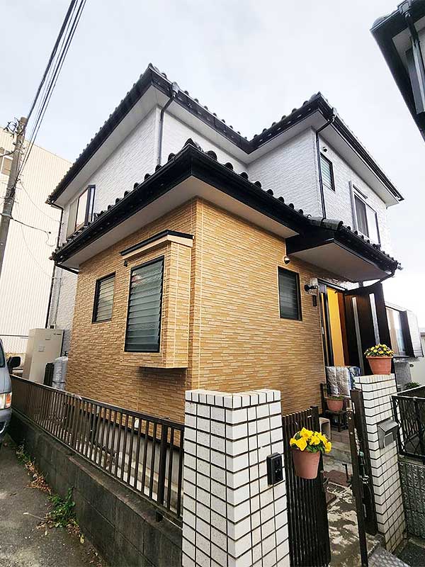 塗装後の外壁